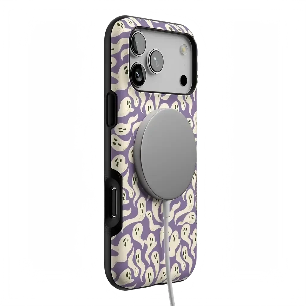 All Boo'd Up | Purple Ghost Case Phone Case get.casely