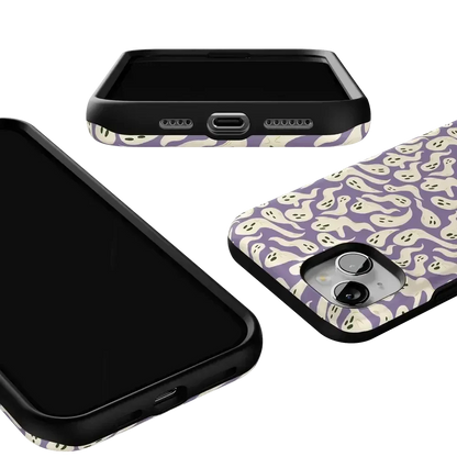 All Boo'd Up | Purple Ghost Case Phone Case get.casely