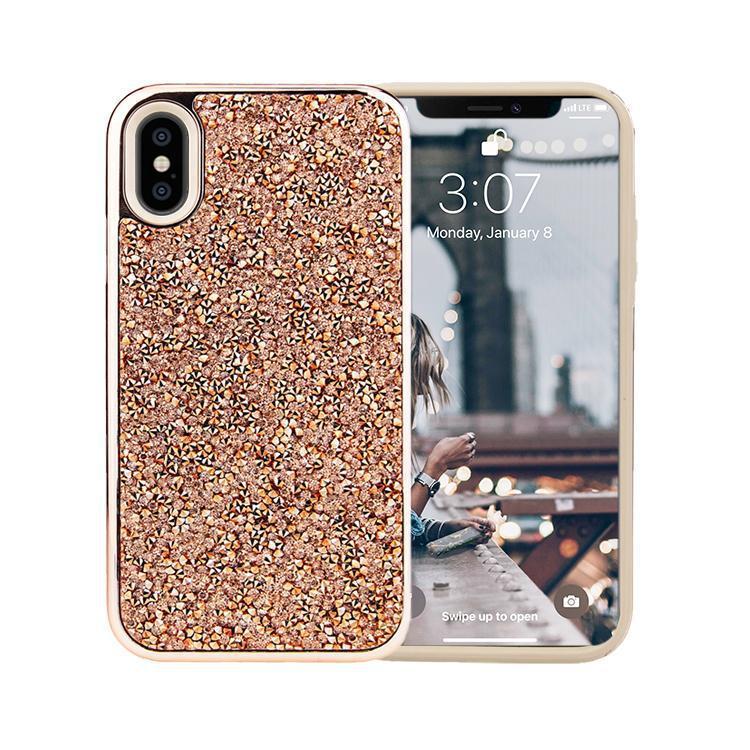 All That Glitter | Rose Gold Crystal Case iPhone Case get.casely