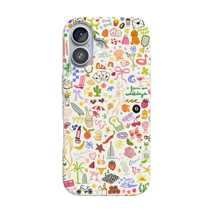 All the Fun Things | Fun on Weekdays Case iPhone Case get.casely Classic + MagSafe® iPhone 17