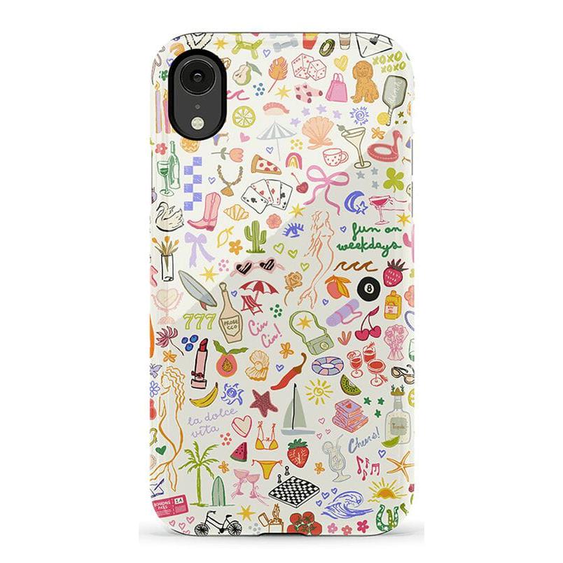 All the Fun Things | Fun on Weekdays Case iPhone Case get.casely Essential iPhone XR