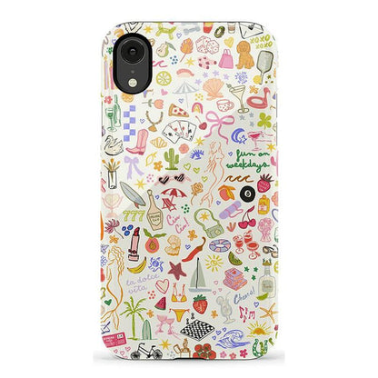 All the Fun Things | Fun on Weekdays Case iPhone Case get.casely Essential iPhone XR