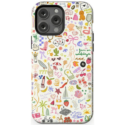 All the Fun Things | Fun on Weekdays Case iPhone Case get.casely Essential + MagSafe® iPhone 13 Pro Max