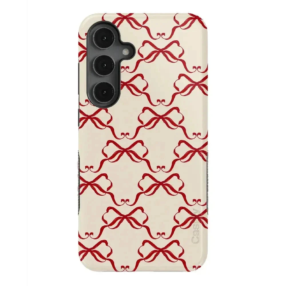 All Wrapped Up | Vintage Bows Case Phone Case Casetry Bold Flex + MagSafe® Galaxy S25 Plus