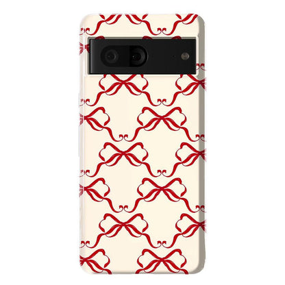 All Wrapped Up | Vintage Bows Case Phone Case Casetry Essential Google Pixel 7