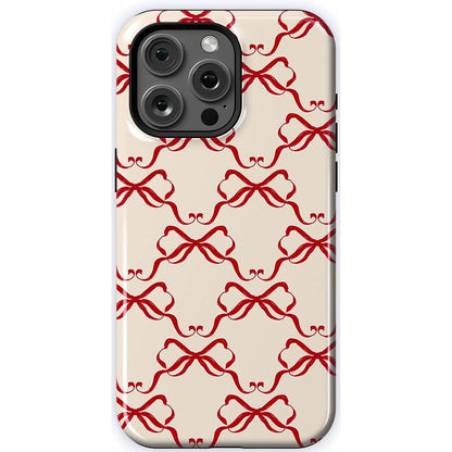 All Wrapped Up | Vintage Bows Case Phone Case Casetry Essential + MagSafe® iPhone 15 Pro Max