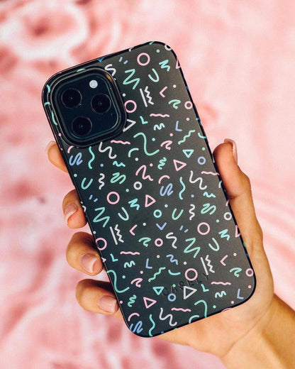 Always Vibing | Glow In The Dark Retro Case iPhone Case get.casely