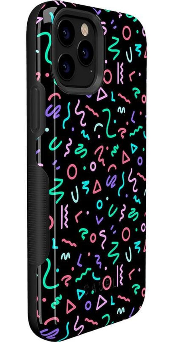Always Vibing | Glow In The Dark Retro Case iPhone Case get.casely