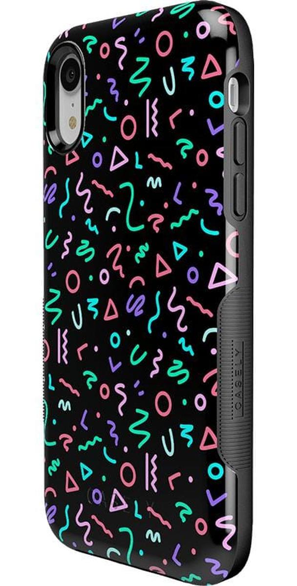 Always Vibing | Glow In The Dark Retro Case iPhone Case get.casely