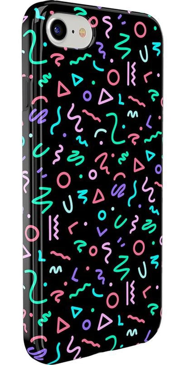 Always Vibing | Glow In The Dark Retro Case iPhone Case get.casely
