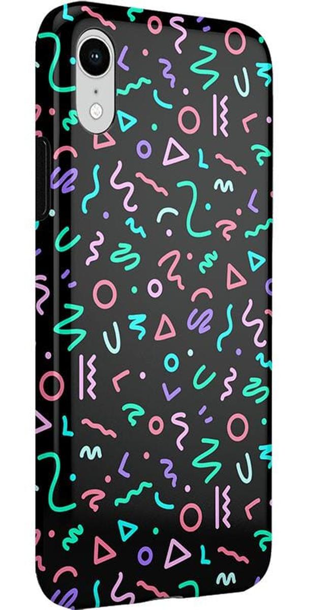 Always Vibing | Glow In The Dark Retro Case iPhone Case get.casely