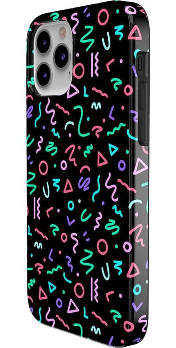 Always Vibing | Glow In The Dark Retro Case iPhone Case get.casely