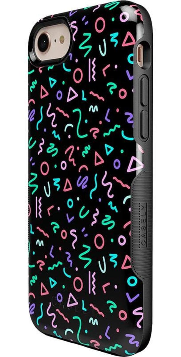 Always Vibing | Glow In The Dark Retro Case iPhone Case get.casely