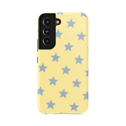 Shine Bright | Butter Yellow Stars Case - Galaxy S22