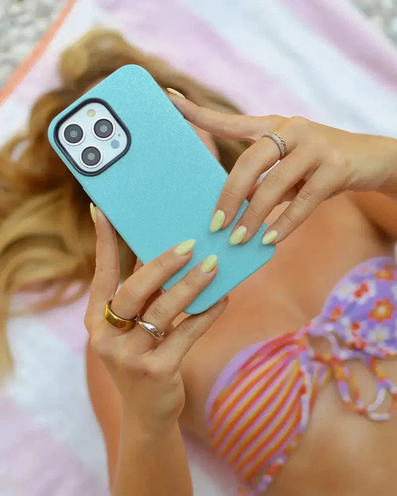 Aquamarine | Ocean Blue Shimmer Case iPhone Case get.casely