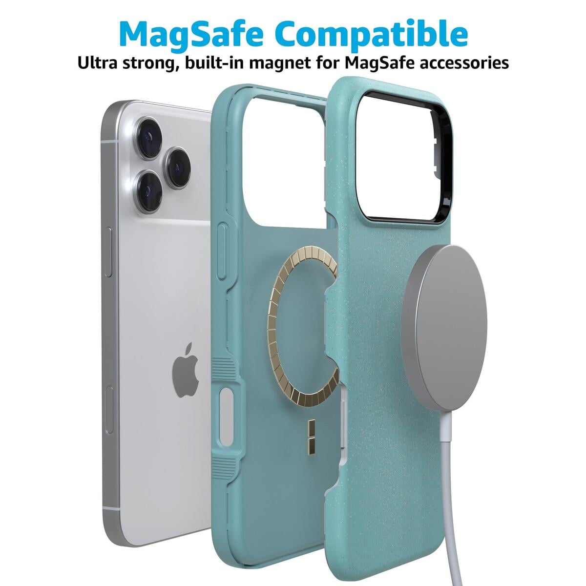 Aquamarine | Ocean Blue Shimmer Case iPhone Case get.casely