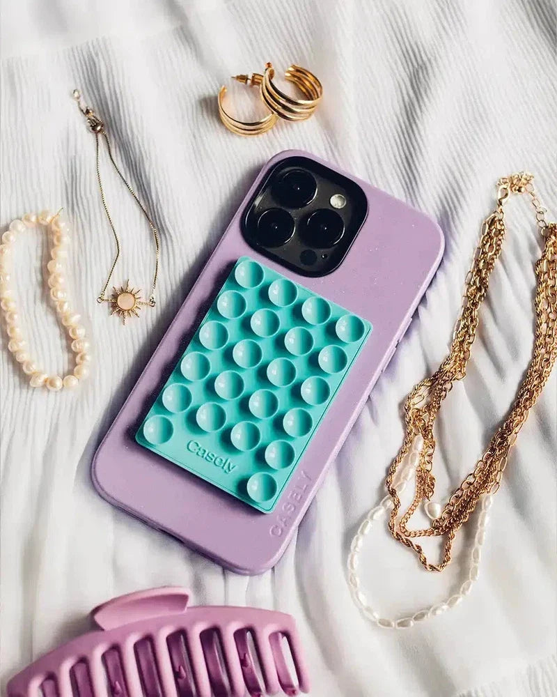Aquamarine | Ocean Blue Shimmer Grippy Grippy get.casely