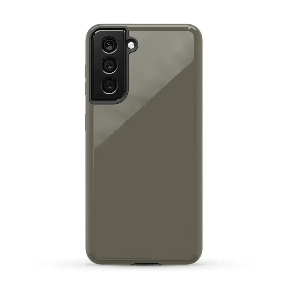 Army Green | The Boyfriend Collection Phone Case get.casely Essential Galaxy S21