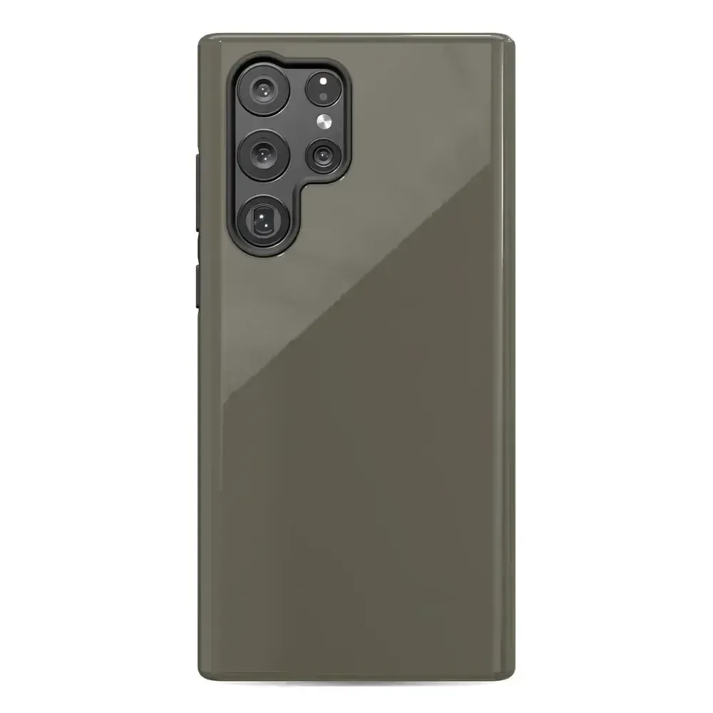 Army Green | The Boyfriend Collection Phone Case get.casely Essential Galaxy S22 Ultra