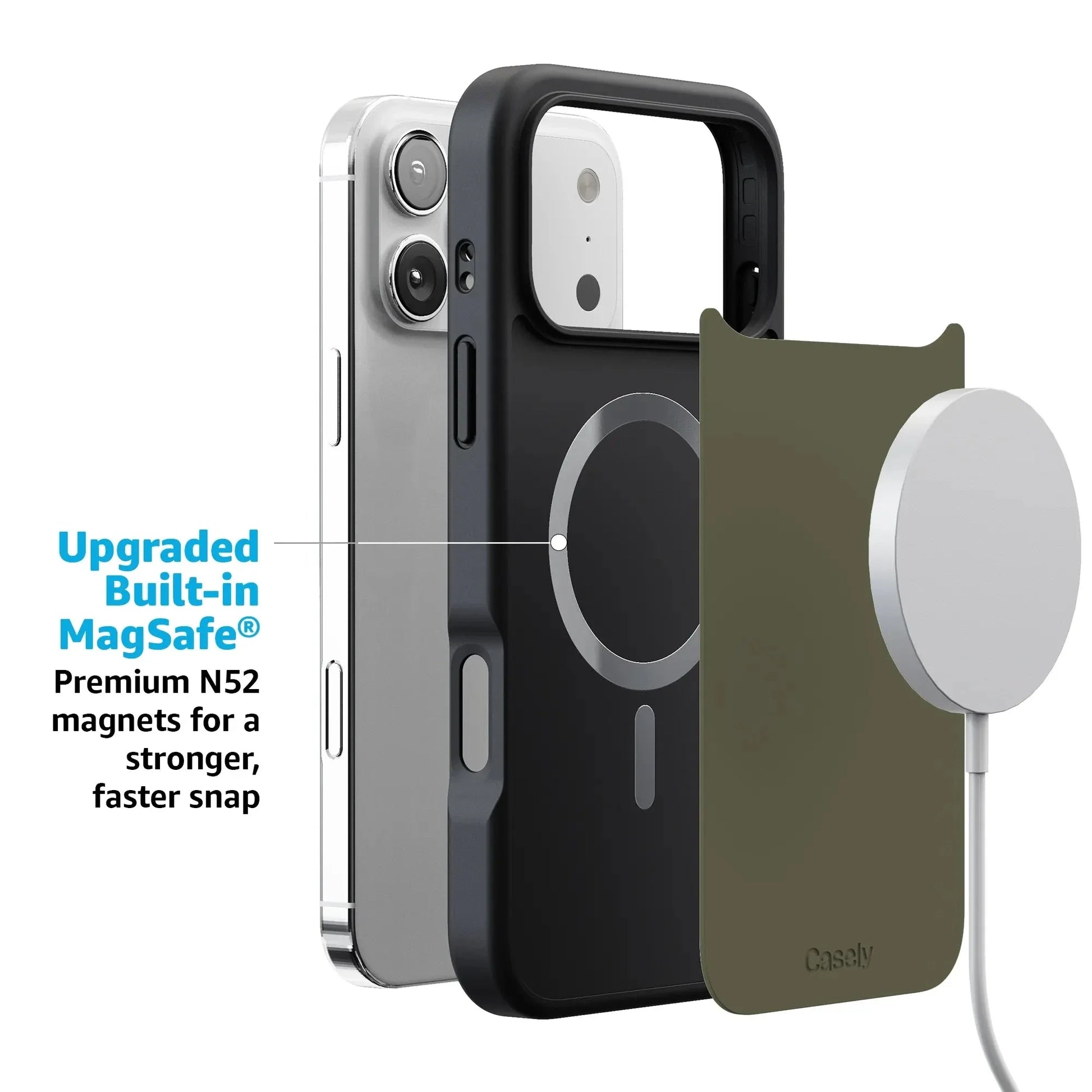 Army Green | The Boyfriend Collection Phone Case get.casely