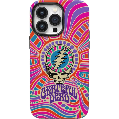 Art of Chaos | Grateful Dead Skull Case iPhone Case get.casely Bold + MagSafe® iPhone 14 Pro Max