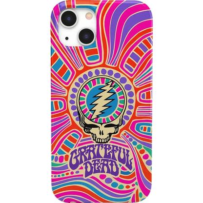 Art of Chaos | Grateful Dead Skull Case iPhone Case get.casely Classic + MagSafe® iPhone 13 Pro