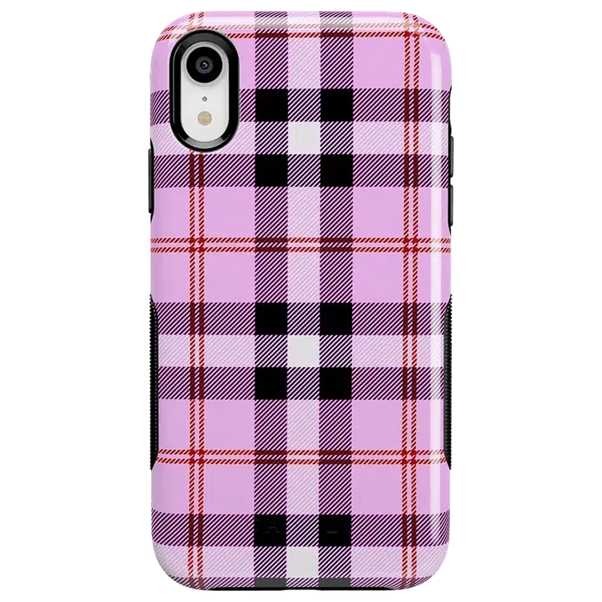 As if! | Light Purple Plaid Case iPhone Case get.casely