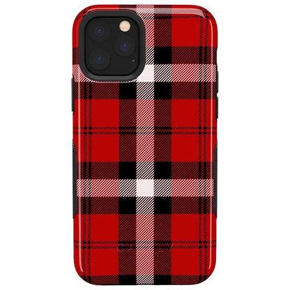 As if! | Red Plaid iPhone Case iPhone Case get.casely