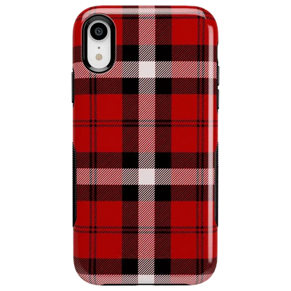 As if! | Red Plaid iPhone Case iPhone Case get.casely