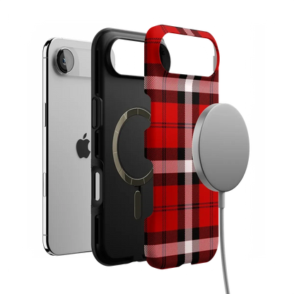 As if! | Red Plaid Case Phone Case get.casely