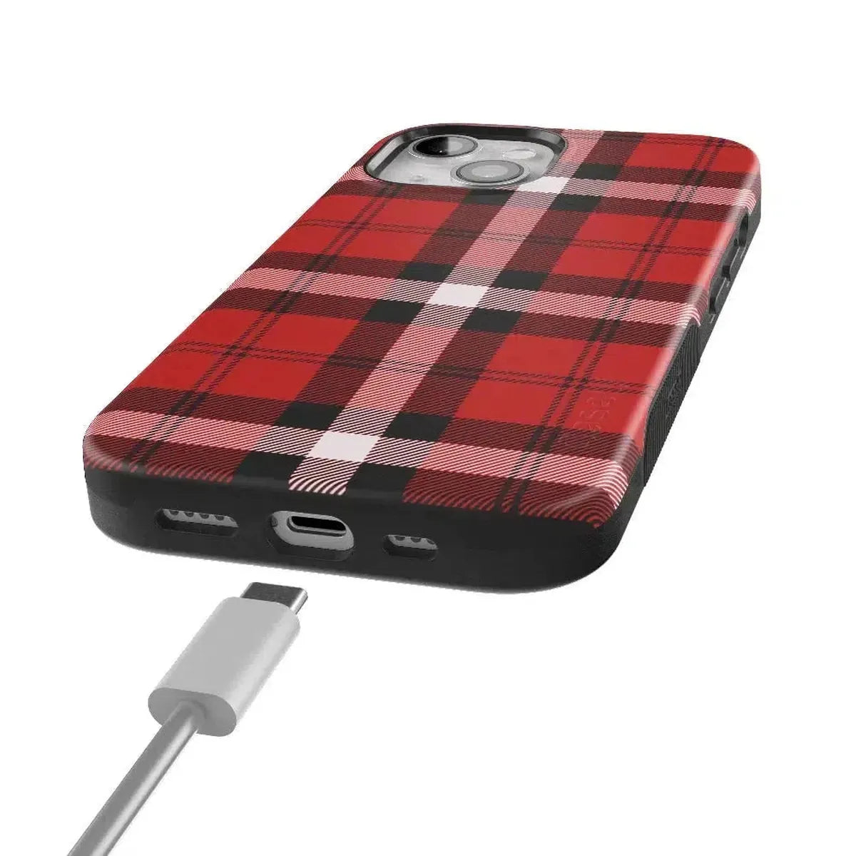 As if! | Red Plaid Case Phone Case get.casely