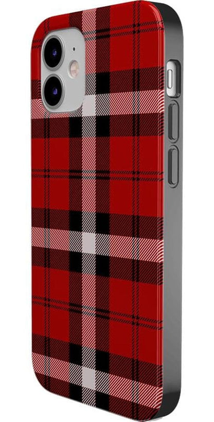 As if! | Red Plaid iPhone Case iPhone Case get.casely