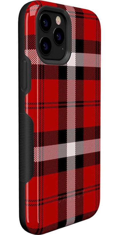As if! | Red Plaid iPhone Case iPhone Case get.casely