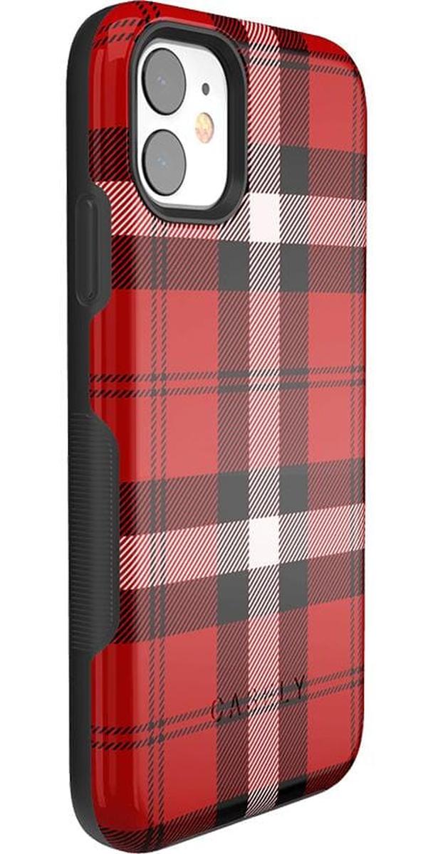 As if! | Red Plaid iPhone Case iPhone Case get.casely