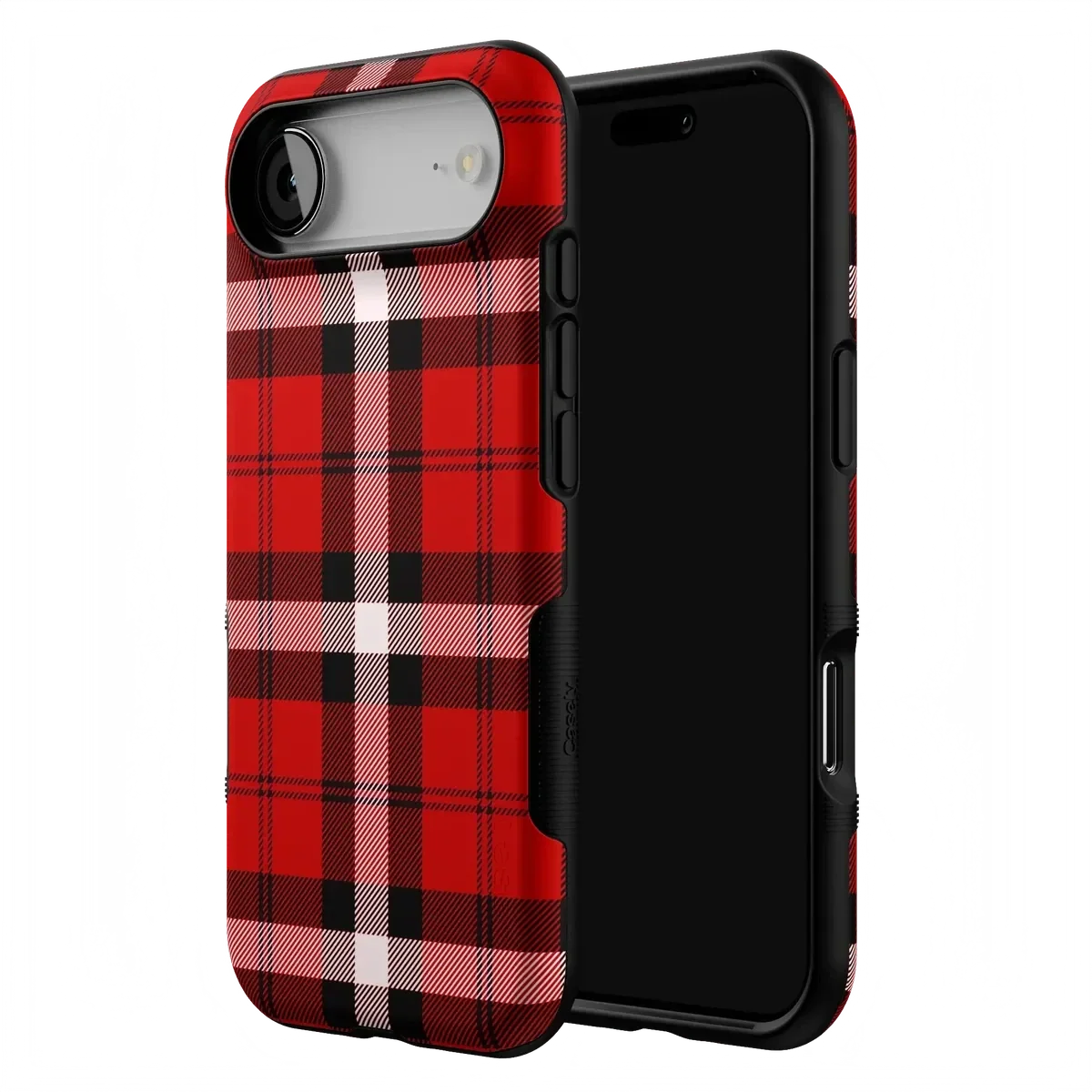 As if! | Red Plaid Case Phone Case get.casely
