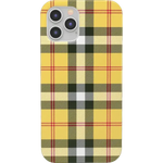 As if! | Yellow Plaid iPhone Case iPhone Case get.casely Classic iPhone 11 Pro