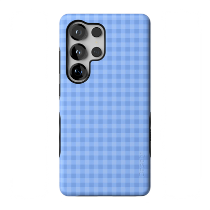 Sweet Jam | Blue Gingham Case - Galaxy S25 Ultra