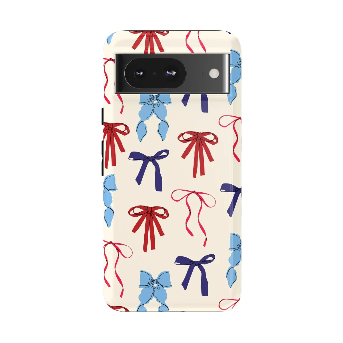 American Girlie | Red White & Blue Bows Case - Google Pixel 8