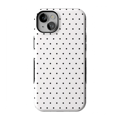 On the Dot | Black Polka Dot Case