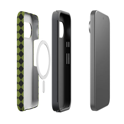 Wicked Hex | Green Checkered Case