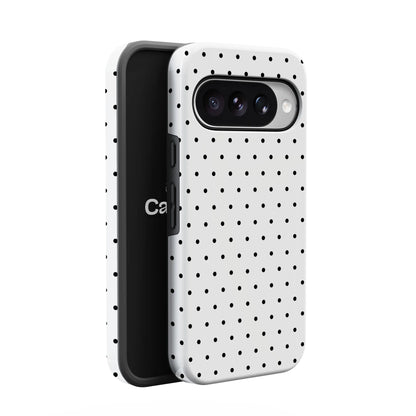 On the Dot | Black Polka Dot Case