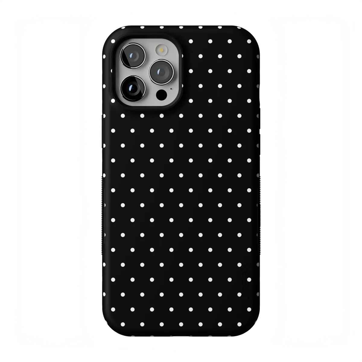 On the Dot | White Polka Dot Case