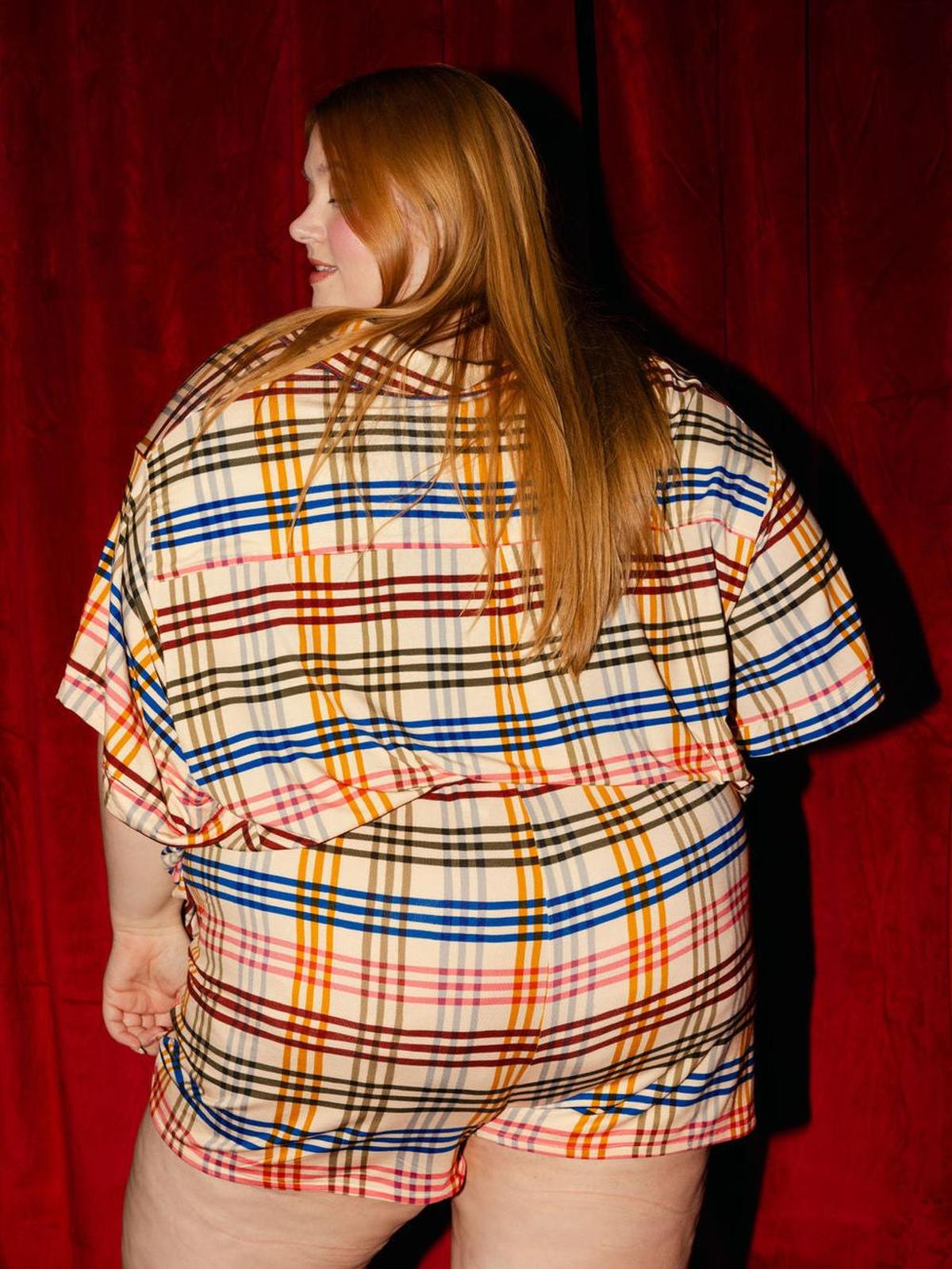 Bamboo Cozy Soft Boxer Pajama Bottom Kitty and Vibe