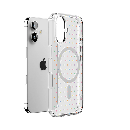On the Dot | Rainbow Polka Dot Case