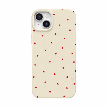 Be Mine | Tiny Hearts Case Phone Case Casetry Classic + MagSafe® iPhone 14 Plus