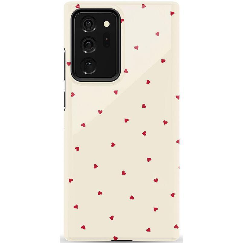 The Valentine's Collection | Tiny Red Hearts Case Phone Case Casetry Essential Galaxy Note 20 Ultra