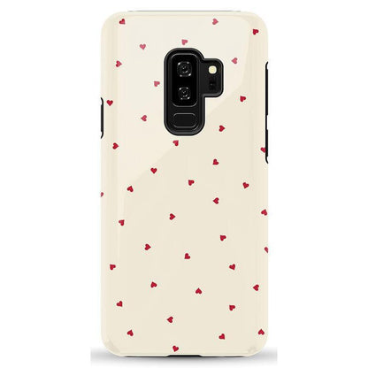 The Valentine's Collection | Tiny Red Hearts Case Phone Case Casetry Essential Galaxy S9 Plus