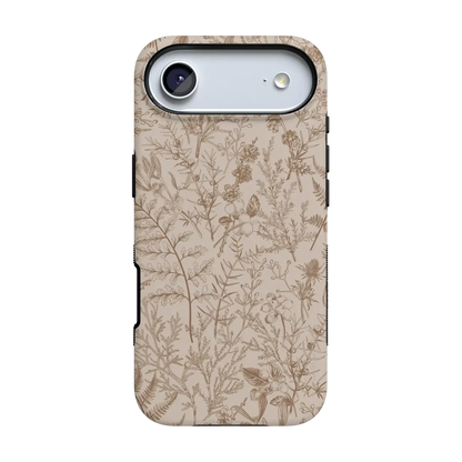 Beige Garden | Neutral Floral Case iPhone Case get.casely Bold + MagSafe® iPhone 17 Air