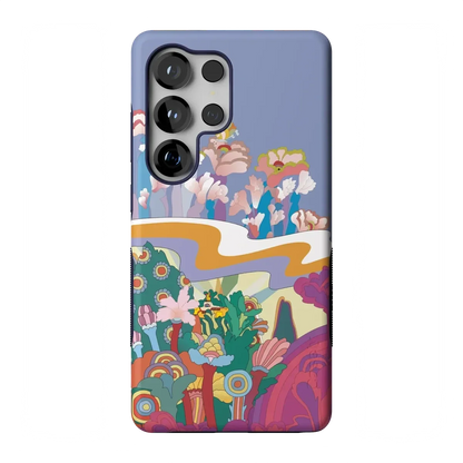 Beneath the Waves | The Beatles Yellow Submarine Case iPhone Case get.casely Bold Flex + MagSafe® Galaxy S25 Ultra