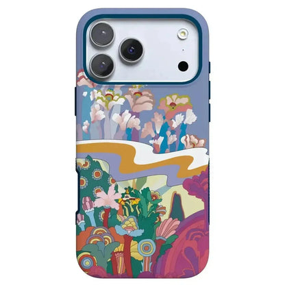 Beneath the Waves | The Beatles Yellow Submarine Case iPhone Case get.casely Bold Flex + MagSafe® iPhone 17 Pro Max